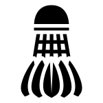 Shuttlecock SVG Icon